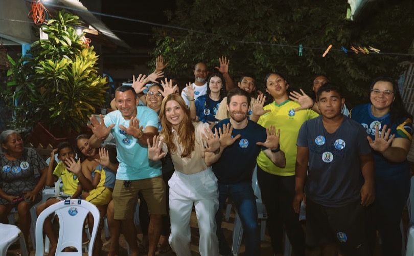 Athally reunida com apoiadores em Roraima